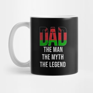 Malawian Dad The Man The Myth The Legend - Gift for Malawian Dad With Roots From Malawian Mug